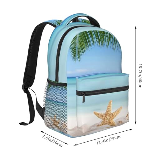 Ocean Backpack Lightweight Travel Casual Bags Large Capacity Travel Daypack Bag2