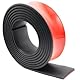 Gummistreifen selbstklebend (50mm(B) x5mm(D) x3m(L)) Neopren Gummimatte Gummiplatte, Vollgummi Gummiprofil für Dichtungen, DIY, Bodenbeläge Schutz, Anti-Vibration, Anti-Rutsch