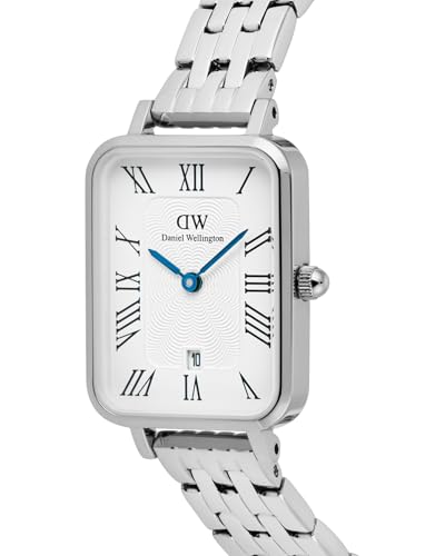Image of Daniel Wellington White Rectangle Dial Analogue Women's Watch - DW00100864K