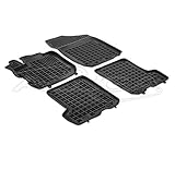 4 cm maßgeschneiderte Gummimatten Sandero Stepway 2019 - Antirutsch-Modell 10300396