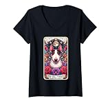 Se ami il tuo cucciolo e i tuoi tarocchi, adorerai questo splendido design Divinazione Celeste Witchy