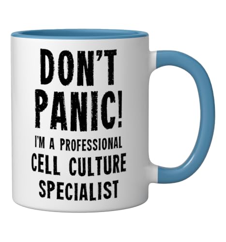 Cell Culture Specialist Mug cerámico azul/blanco 11oz miniatura 2