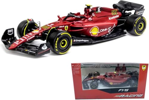 Bburago 1:43 F1-75 #55 2022 Modelo Coleccionable
