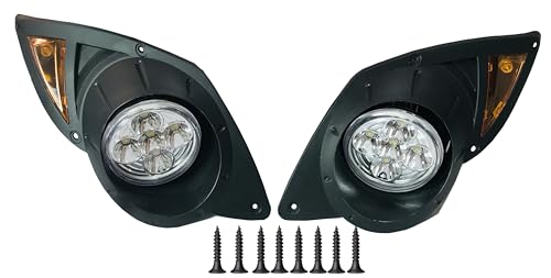 Golf Cart Light Compatible Yamaha G29 LED Headlight | Yamaha Driver G29 light replacement for Yamaha G29 Drive 2007&UP golf cart headlights only