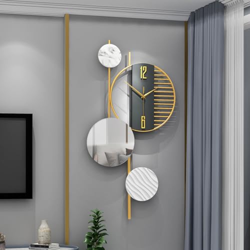 Horloges simples modernes à quartz pour un salon design et créatif