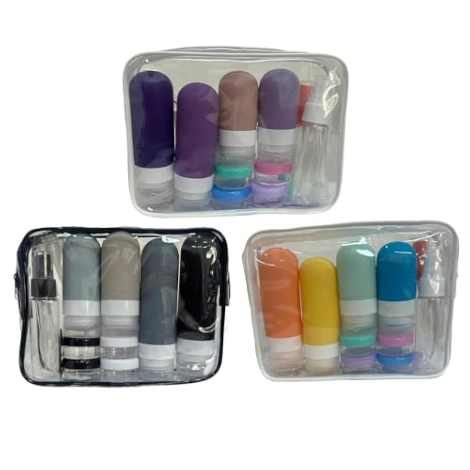 Travel Bottles Multipurpose Containers Set, 16 Pcs