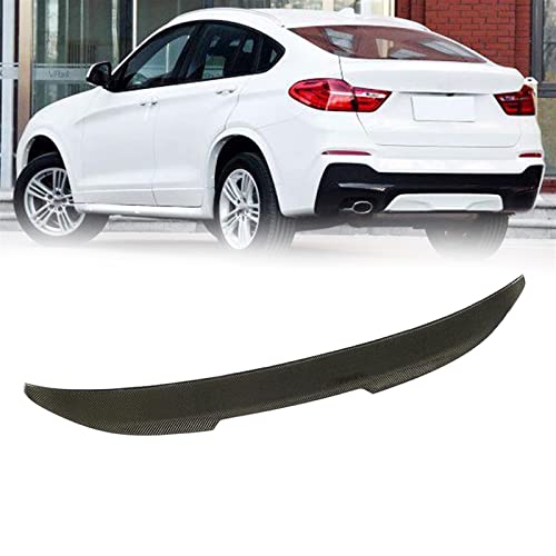 Becquet de coffre BMW X4 F26 améliore l'aérodynamisme en carbone noir