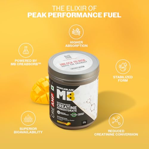 MuscleBlaze Store MuscleBlaze Creatine Monohydrate CreAMP Powder 100g - Image 5