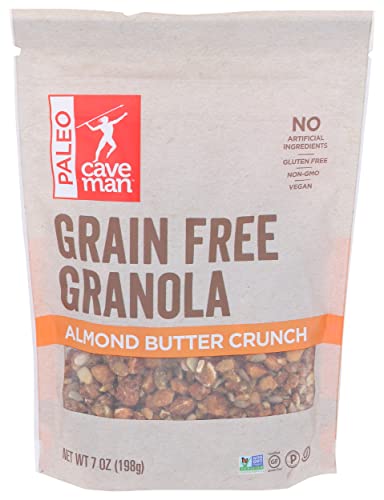 Caveman Foods, Granola Crunch Almond Butter, 7 Ounce