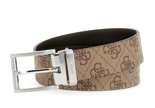 Ceinture Guess Milano fini les problèmes de taille avec cette sangle réversible et recoupable