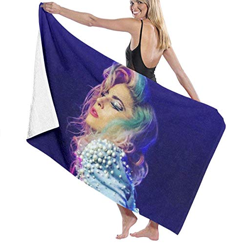Preisvergleich Produktbild AGHRFH Lady Gaga Strandtuch Badetücher Badetücher Zubehör Pool Handtuch