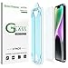 amFilm OneTouch for iPhone 14 Plus/iPhone 13 Pro Max 6.7 Inch Tempered Glass Screen Protector with Easy Installation Kit, Full Coverage Case Friendly (2-Pack)