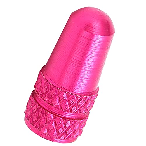 2pcs Tapa de Válvula para Bicicleta Cubierta de Válvula de Aleación de Aluminio Rosy miniatura 2