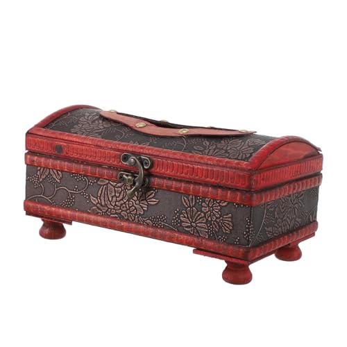 MOTHNUR Caja de Pañuelos de Madera Decorativa Vintage con Tapa Dispensador de Servilletas para Escritorio Hogar Oficina Restaurante y Hotel Diseño Artesanal Envejecido y Fácil Limpieza