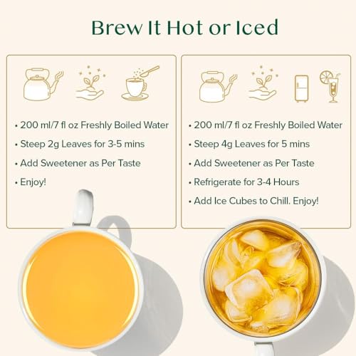 VAHDAM, First Flush Darjeeling Tea - 170+ Cups (340g/12oz) Loose Leaf Black Tea - Flowery, Aromatic & Delicious | Mellow & Fragrant | Vacuum Sealed Pack