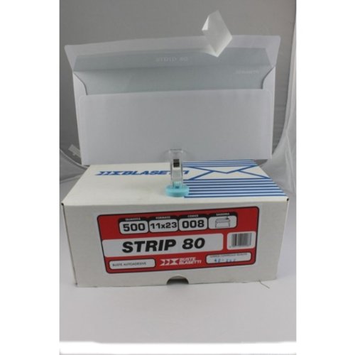 Autoadesive Antieffrazione BUSTE LETTERA BLASETTI MIS. 11X23 AUTOADESIVE SCATOLA DA 500 PZ.