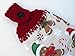 Gingerbread Kids & Candy Canes - Double Thick/Full Handmade Crochet TOP Kitchen Towel