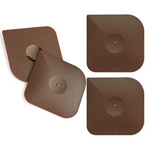 WANGCL Braune Topfschaber 4er Set