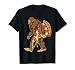 Bigfoot Pizza Funny Men Women Food Lovers Pepperoni T-Shirt
