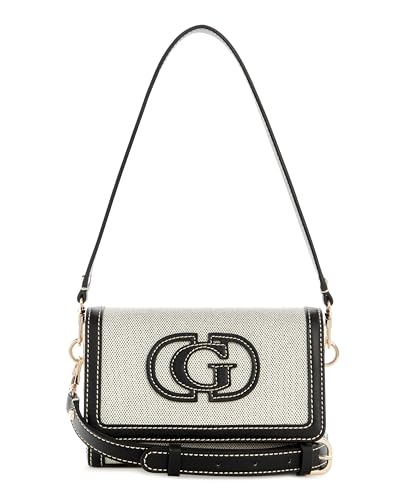 Sac à rabat GUESS Sebina finitions noires une maroquinerie haut de gamme