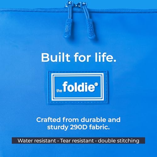 The Foldie Foldable Travel Bag for Women - 40L Weekender Bag with Multiple Pockets - Carry On Expendable Travel Bag