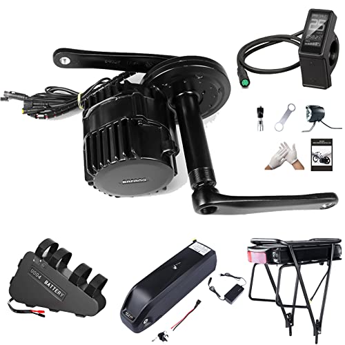 Bafang Bb120Mm 1000W Mid Drive Kit : Bbs03 Hd 48V Motor, 8Fun M615 Motor With Dm03 Display & 42T Chainring, G320 Diy Electric Bike Conversion Kit For Mountain Road Ebike (No Battery) #TOP9
