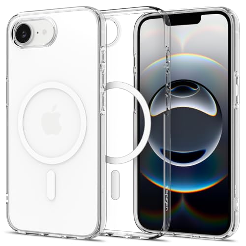 Spigen Liquid Crystal MagFit Coque pour iPhone 17e / 16e - Blanc