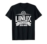 Open Source - Open Mind - Community - Linux - Programmierer T-Shirt