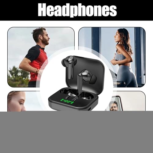 Auriculares inalámbricos de ruido con dispositivo de larga duración e intrauditivos 3
