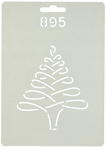 Quilting Creations Christmas Tree Quilt Stencil, 4