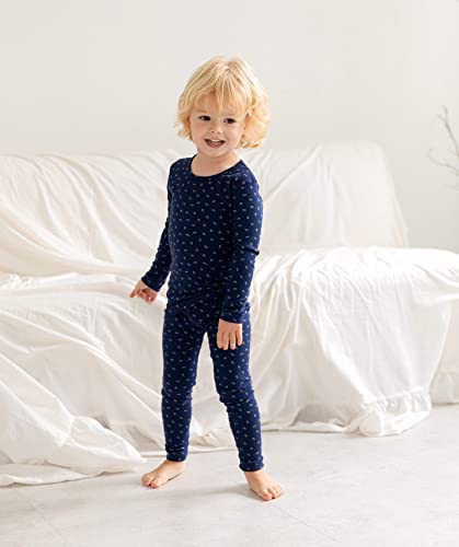 Image of AVAUMA Baby Boys Girls Pajama Set 6M-7T Kids Cute Toddler Snug fit Pattern Design Pjs Cotton Sleepwear