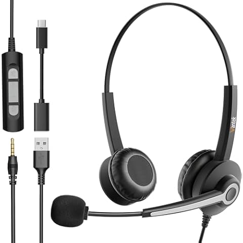 Casque Wantek avec microphone antibruit Cover