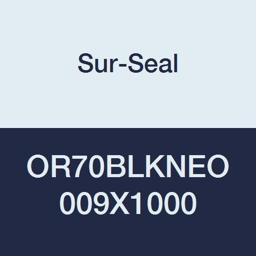 Sterling Seal OR70BLKNEO009X1000 009 70 O-Ring, Neoprene (Pack of 1000)
