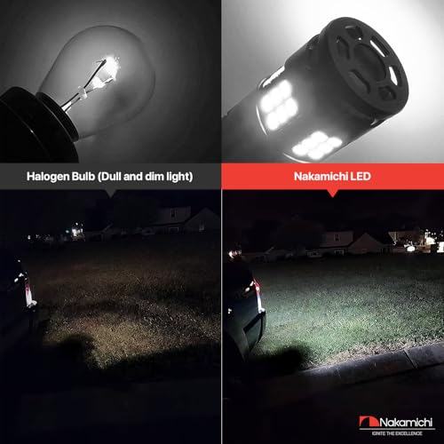 Bombilla LED T20 7443 sin error CANBUS de 30 LED SMD Blanco Xenón para luz de freno 3