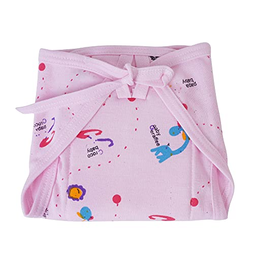 Image of Cotton Cushioned Washable & Reusable Adjustable Cloth Diaper With Insert Cushioned Padded Nappy Tying Langot For Babies- Pack of 5 (Small) (Multicolor)