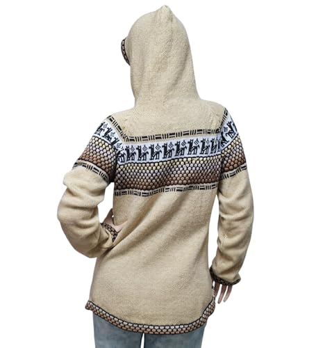 Image of Gamboa Alpaca Cardigan Sweater Women Winter Autumn Sweaters Lightweight