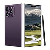 RokCokDok Unlocked Cell Phones I15 Ultra Smartphones 5G Phone Android 13 Mobile Phones with 8GB+256GB 7' Display 48MP+108MP Camera 6800 mAh Dual SIM/Build-in Pen (Violet)