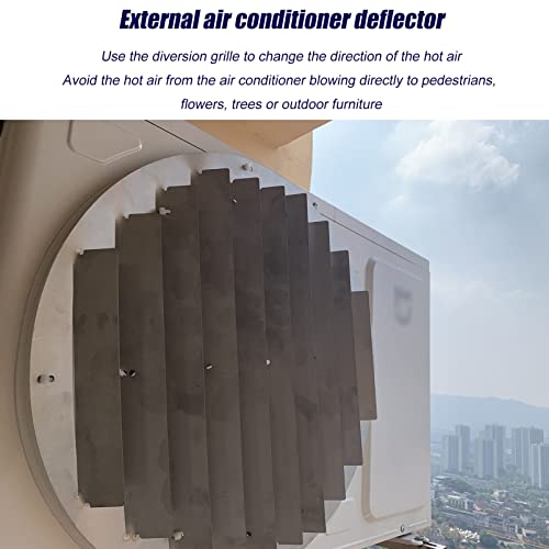 Déflecteur AC pour optimiser le confort du balcon et réguler le flux d'air - 2
