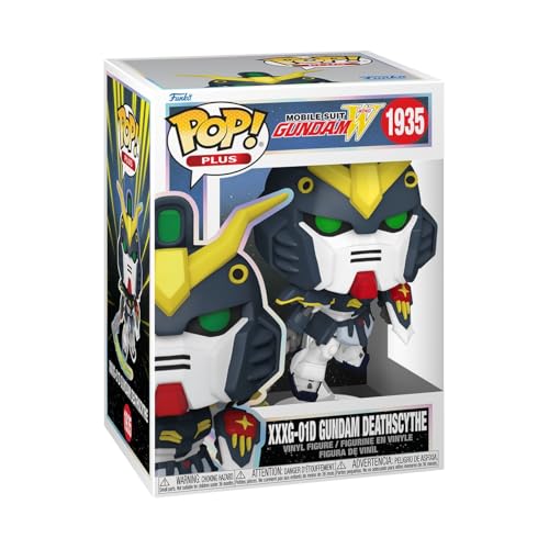 Funko Pop! Plus: MSGW - Gundam Deathscythe - Mobile Suit Gundam Wing - Figura de Vinilo Coleccionable - Idea de Regalo - Mercancia Oficial - Juguetes para Niños y Adultos - Anime Fans