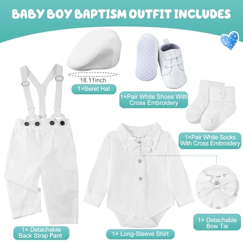 Recopilación de Ropa de bautizo para Bebé del mes. 24 Imagen adicional