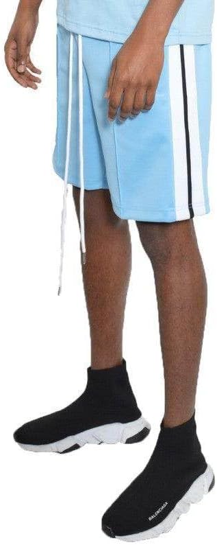 VacationGrabs Striped Waist Shorts