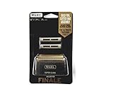 Wahl Professional 5 Star Series Finale Shaver Replacement Super Close Gold Foil & Cutter Bar Assembly, Hypo-Allergenic, Super Close, Bump Free Shaving for Professional Barbers and Stylists-Model 7043