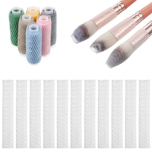 JJUNW 100Pcs Thread Net Spool Saver, Sewing Embroidery Thread Net Mesh Spool Saver for Different Sizes of Embroidery Sewing Quilting and Serger Thread Spools/Cones (6x1cm)