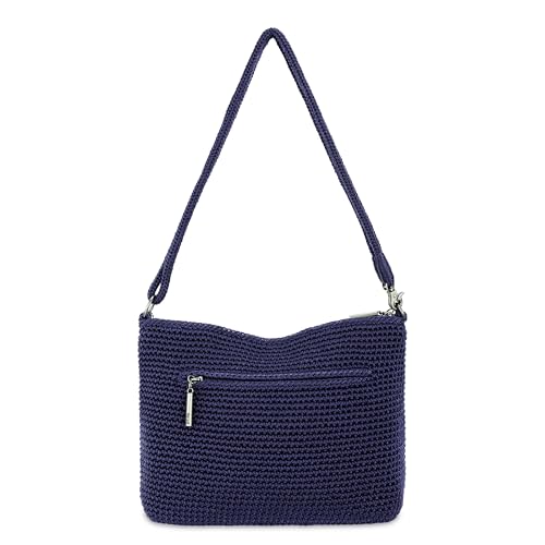 Image of The Sak Lumi Convertible Crossbody Purse - Women's Handbag for Everyday & Travel, 3-in-1 Small Crossbody in Crochet & Leather