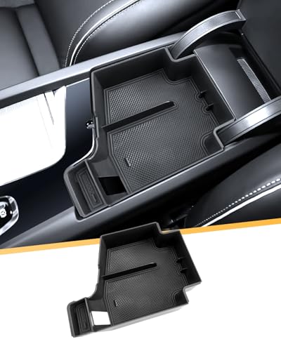 Plateau console centrale Volvo XC60 XC90 V60 S60 V90 en ABS premium texturé