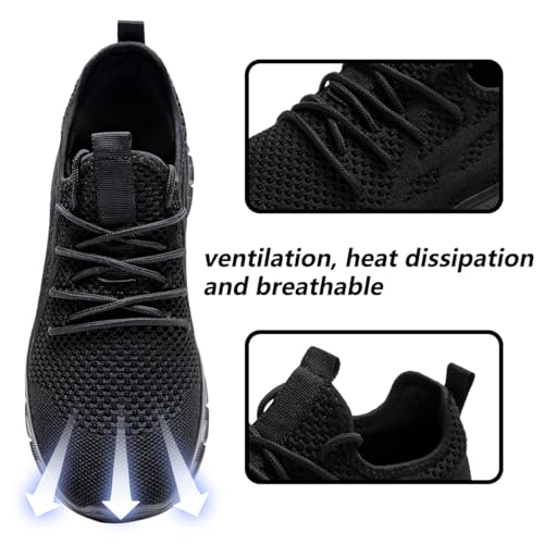 Image of DLWKIPV Men's Shoes Running Road Walking Sneakers Sports Athletic Workout Gym Shoes Casual Comfortable Breathable Fashion