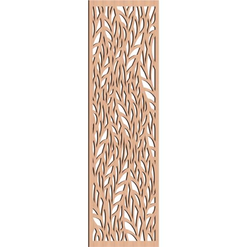 Image of Ortonville Decorative Pierced Fretwork Wood Wall Panels, 29 3 /8 inchW x 74 3 /8 inchH x 3 /8 inchT, Alder