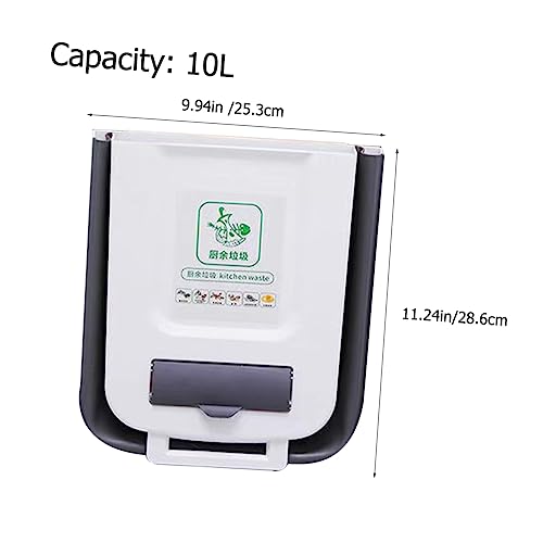 Caneca plegable colgante para basura, capacidad grande miniatura 2