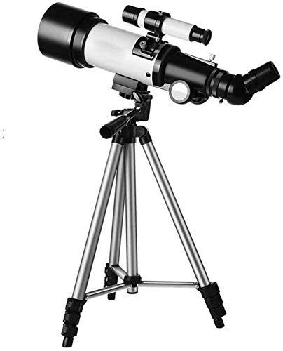 Telescope Cómodo telescopio refractor astronómico con montura calibre 50-100 mm para principiantes, telescopio con trípode, bolsa de transporte y ocular HD Telescope