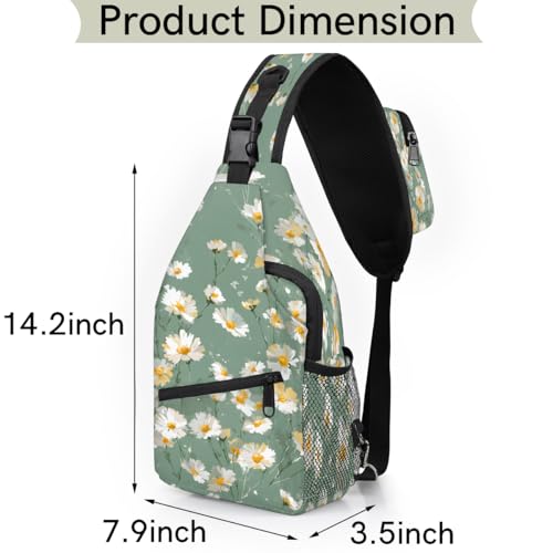Mochila tipo sling impermeable para mujer y hombre miniatura 2
